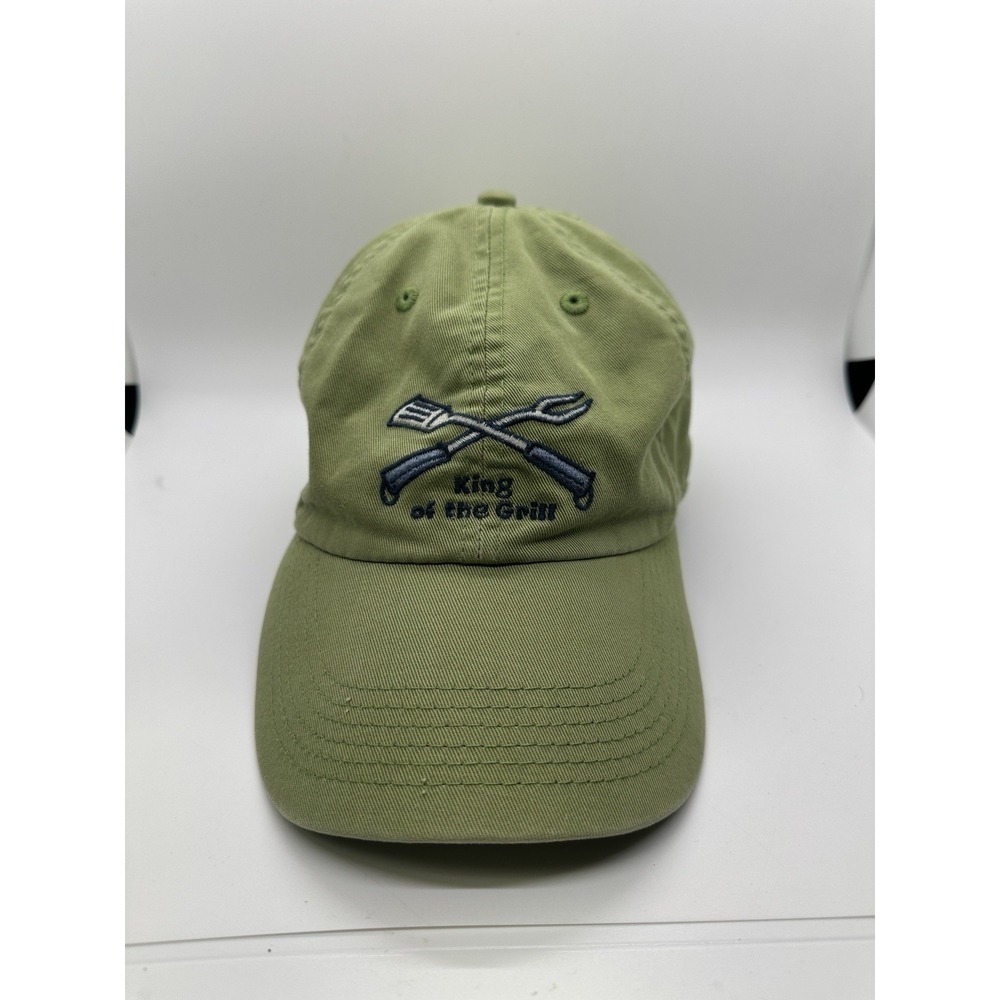 Life‎ is Good Hat King of the Grill Men's Chill Cap Baseball Hat Dad Strap